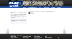 Desktop Screenshot of graniteonline.fr